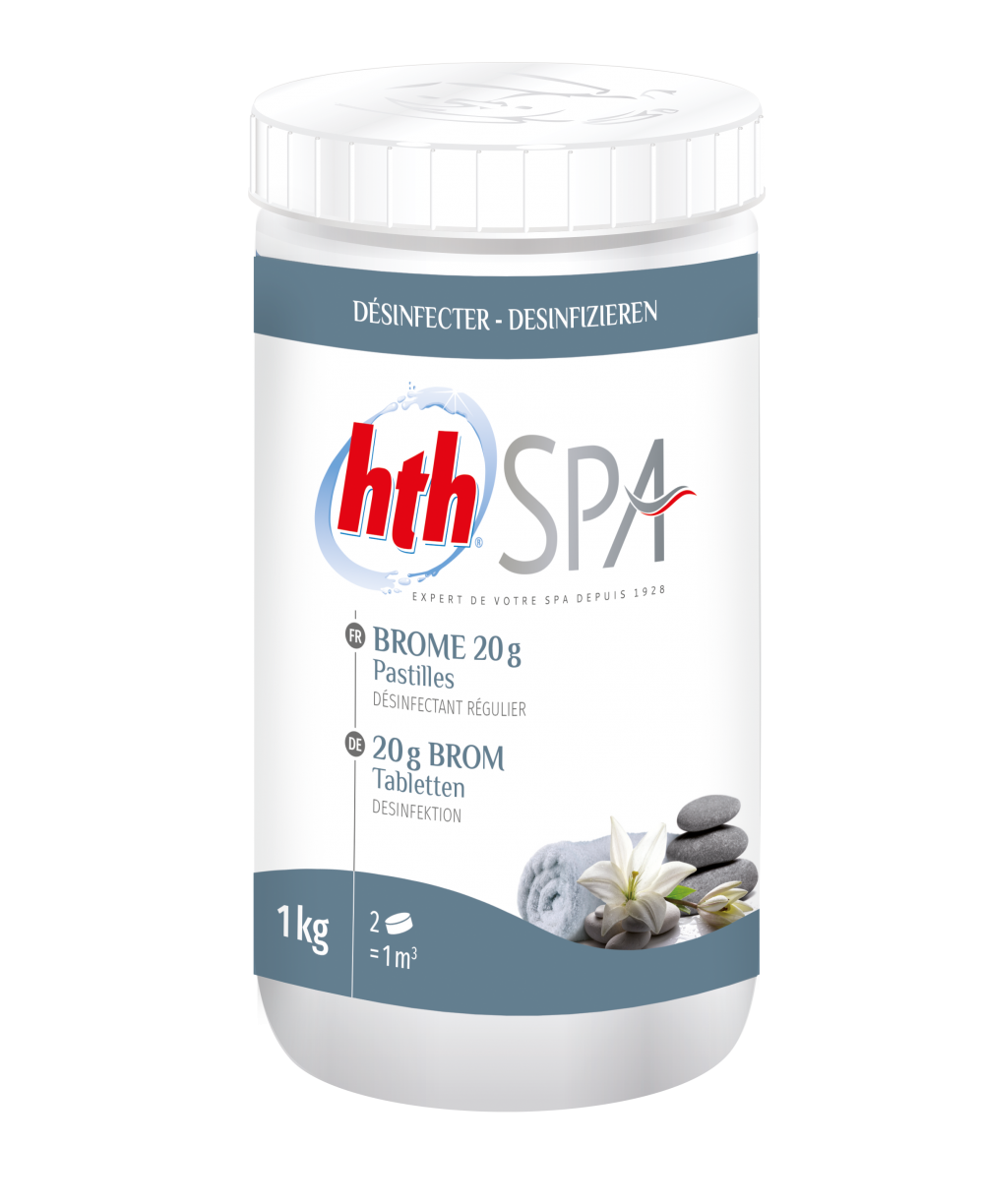 hth® SPA Brome, pastille 20 g – 1 kg