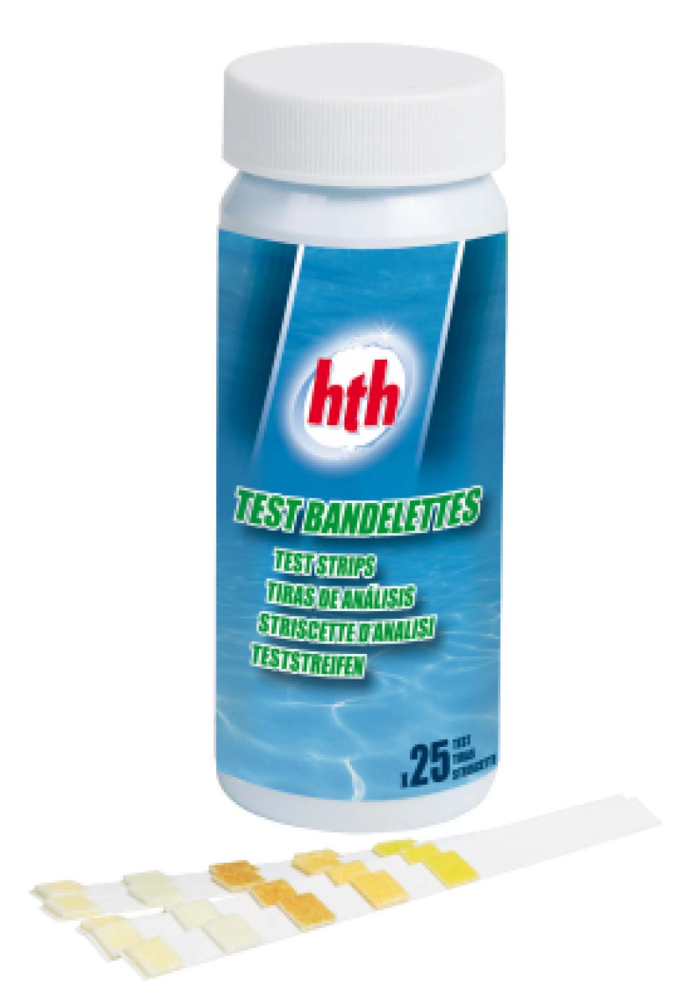 hth TEST Chlore/pH/Brome/TH/TAC/Stabilisant